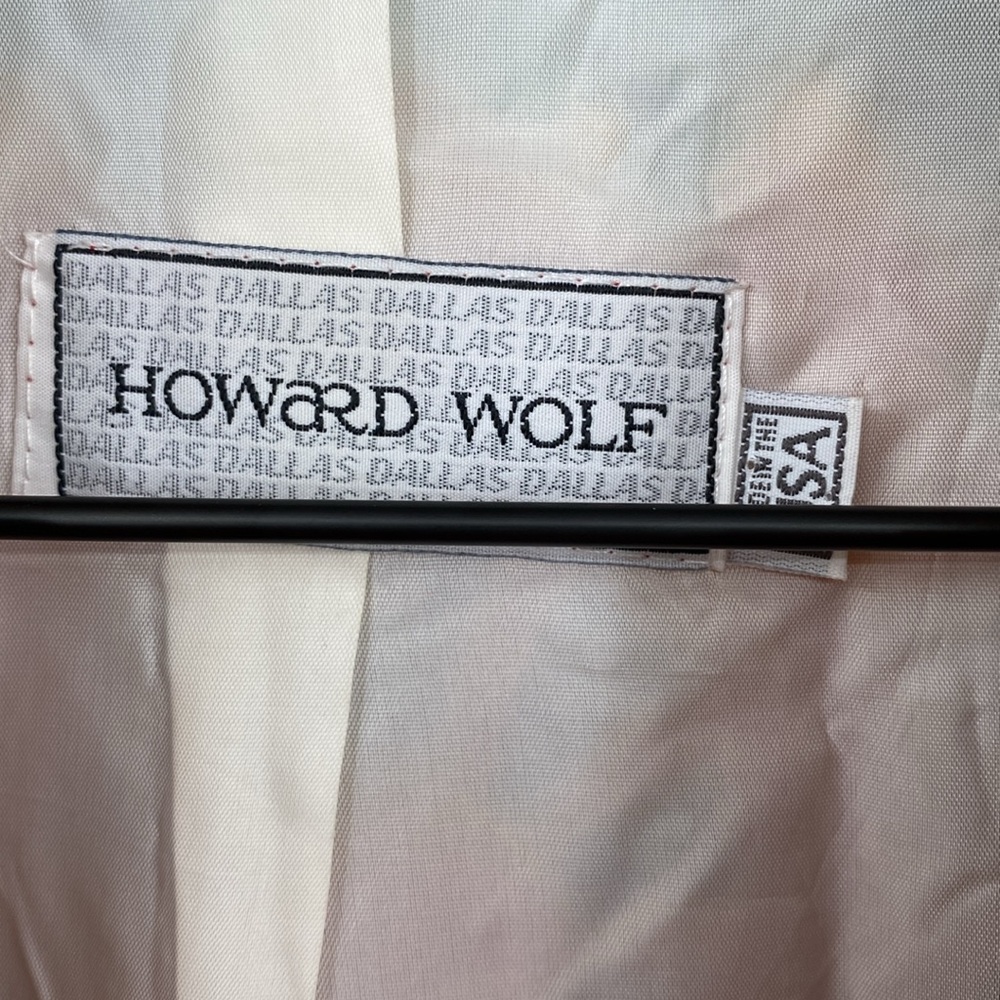 Vintage Howard Wolf Colorful Floral Striped Jacket Maximalist Funky Bold Size 10 - Picture 5 of 16